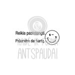 Antspaudai mokytojams