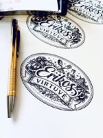 Antspaudas su logotipu