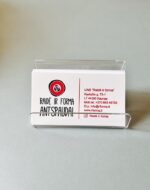 Vizitinių kortelių laikiklis