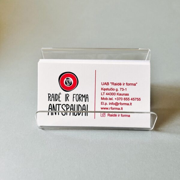 Vizitinių kortelių laikiklis