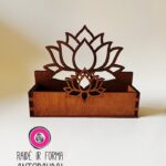 Medinis vizitinių kortelių dėklas