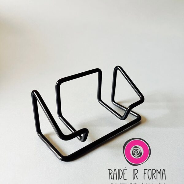 Metalinis vizitinių dėklas